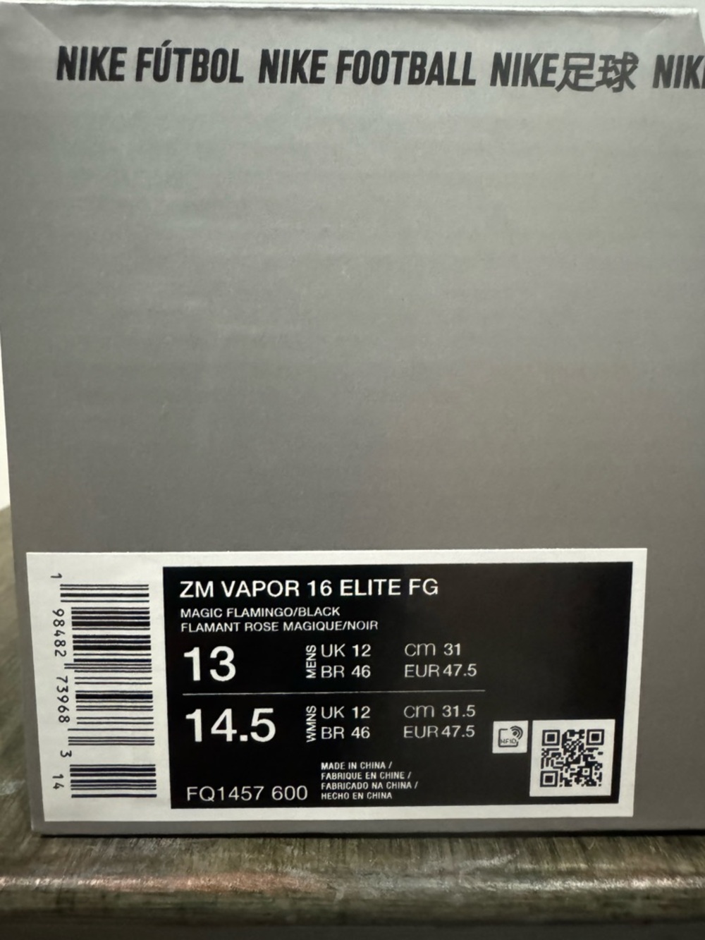 Nike Zoom Mercurial Vapor 16 ELITE FG Scary Good Pack Mens Soccer Cleats - Picture 11 of 11